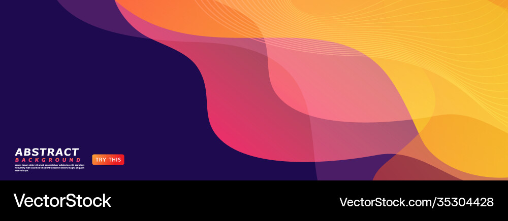 Abstract dynamic colorful background design vector image