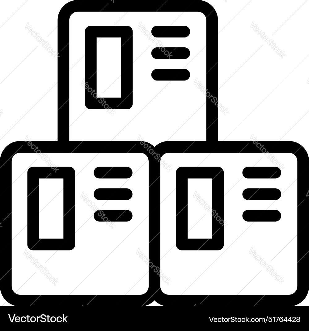 Database server room being accessed by system Database server room being accessed by system vector image