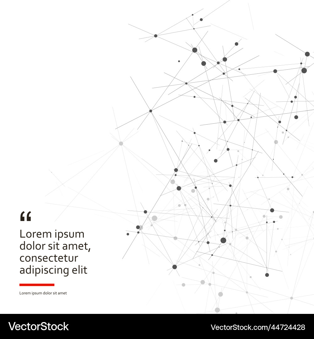 Global network connections with dots and lines Global network connections with dots and lines vector image