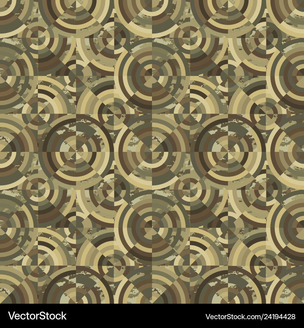 Kaleidoscope Circle Pattern vector image