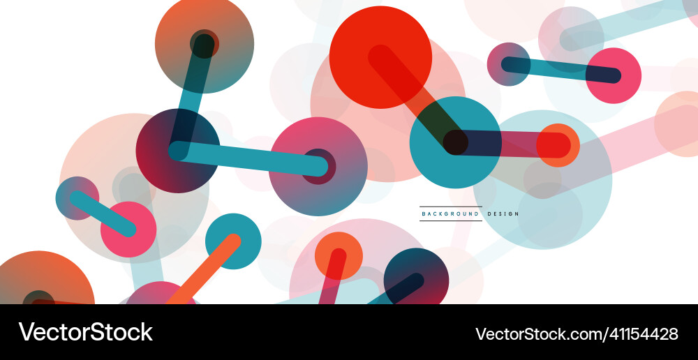 Network concept abstract background dots Network concept abstract background dots vector image