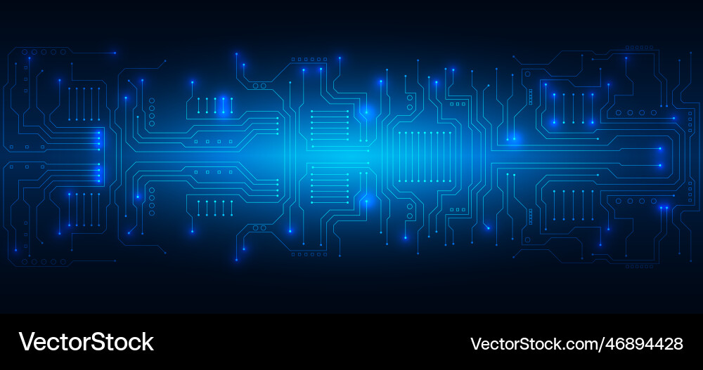 Technology background with hi-tech digital data Technology background with hi-tech digital data Vector Image