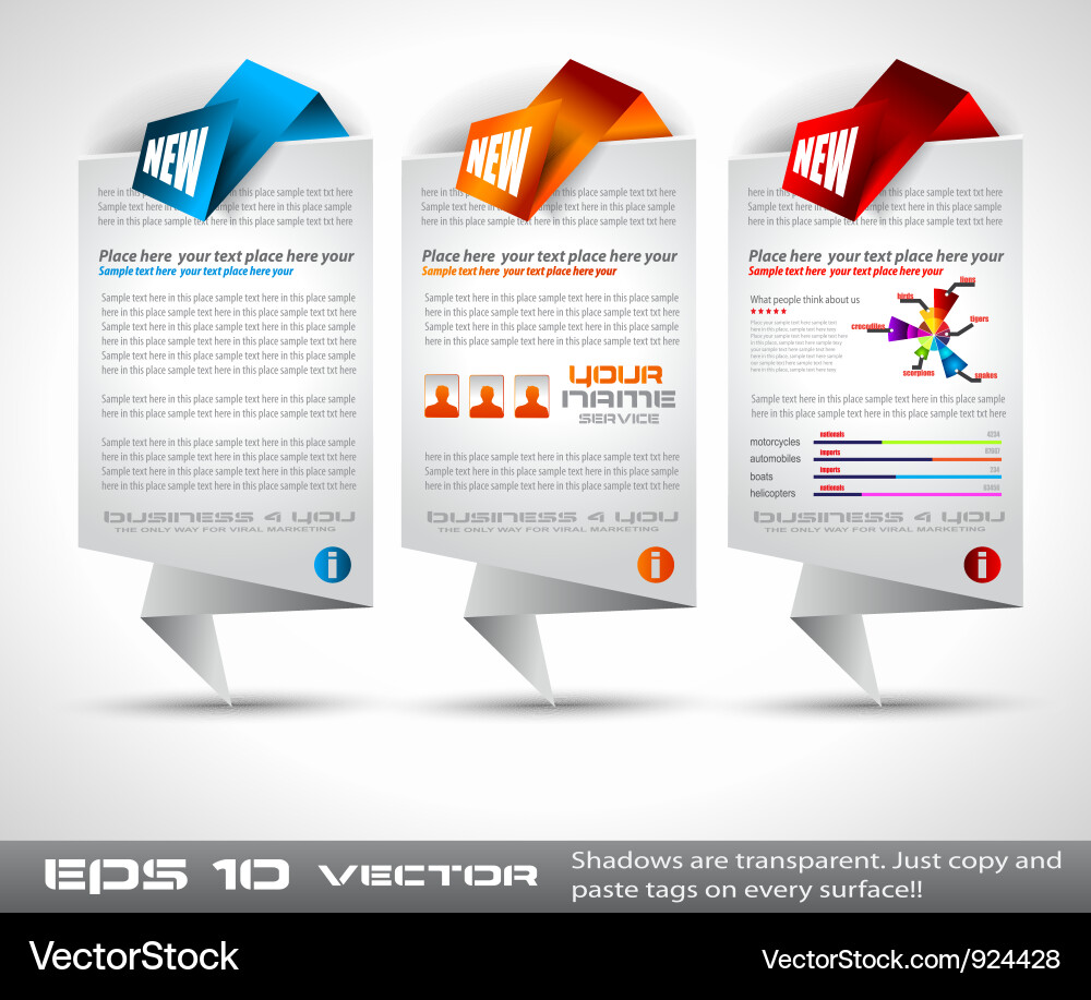 Website Concept Layouts Vector Image