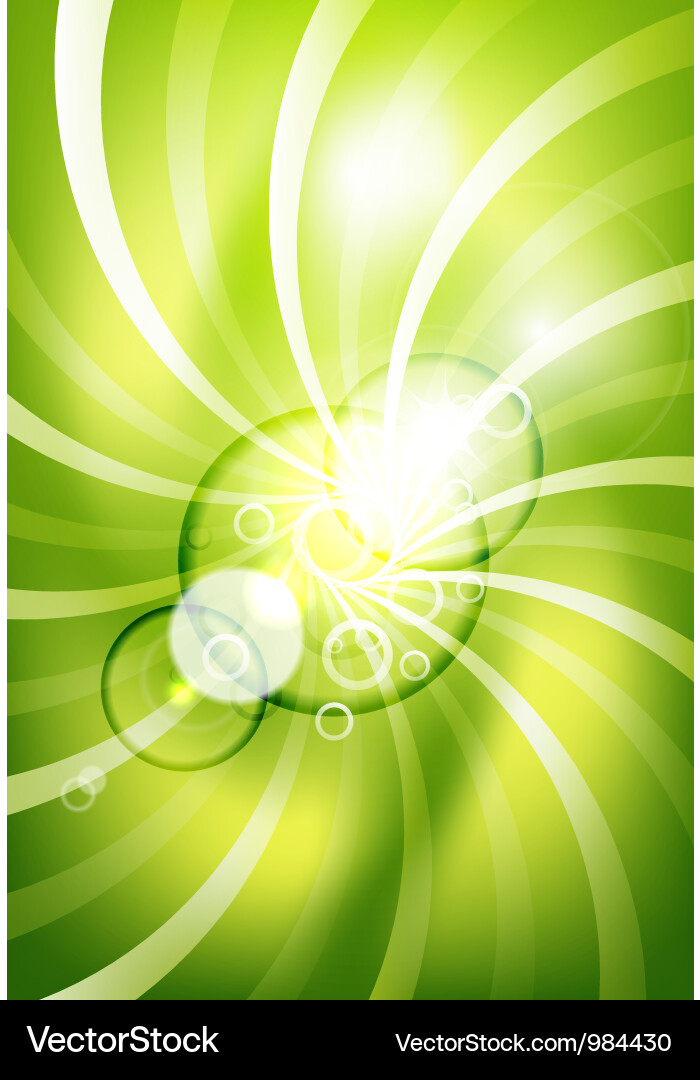 Abstract Shiny Sun Rays Background Vector Image