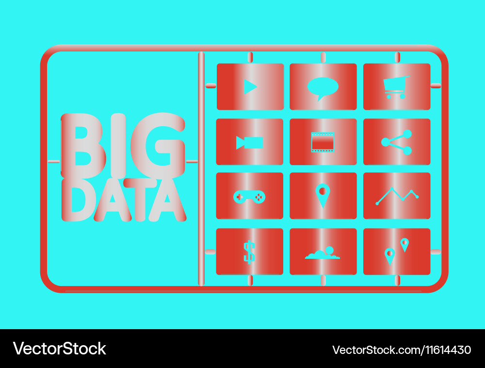 Bigdata vector image