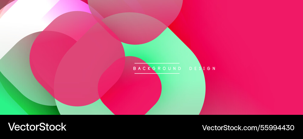 Circular abstract design with overlapping Circular abstract design with overlapping vector image