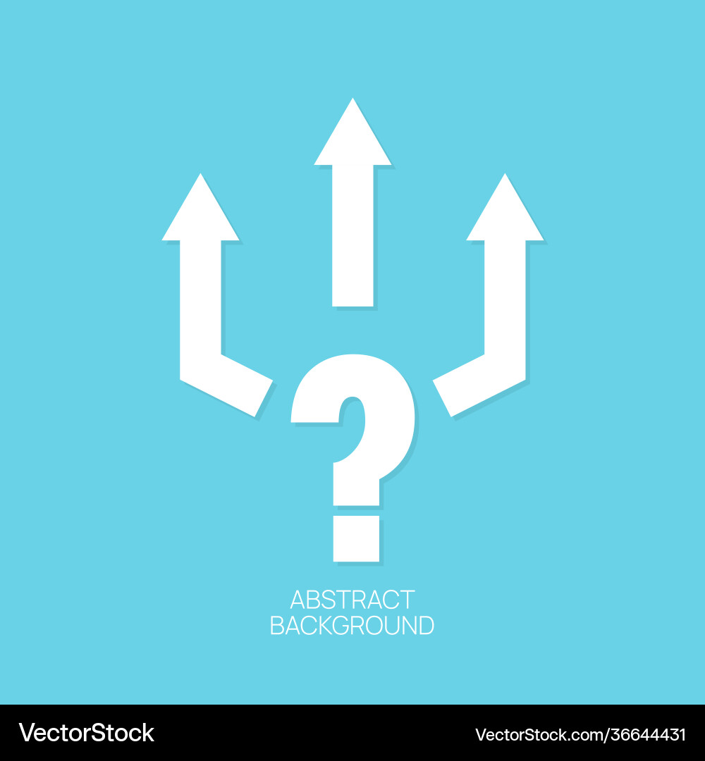 Background with question Background with question vector image