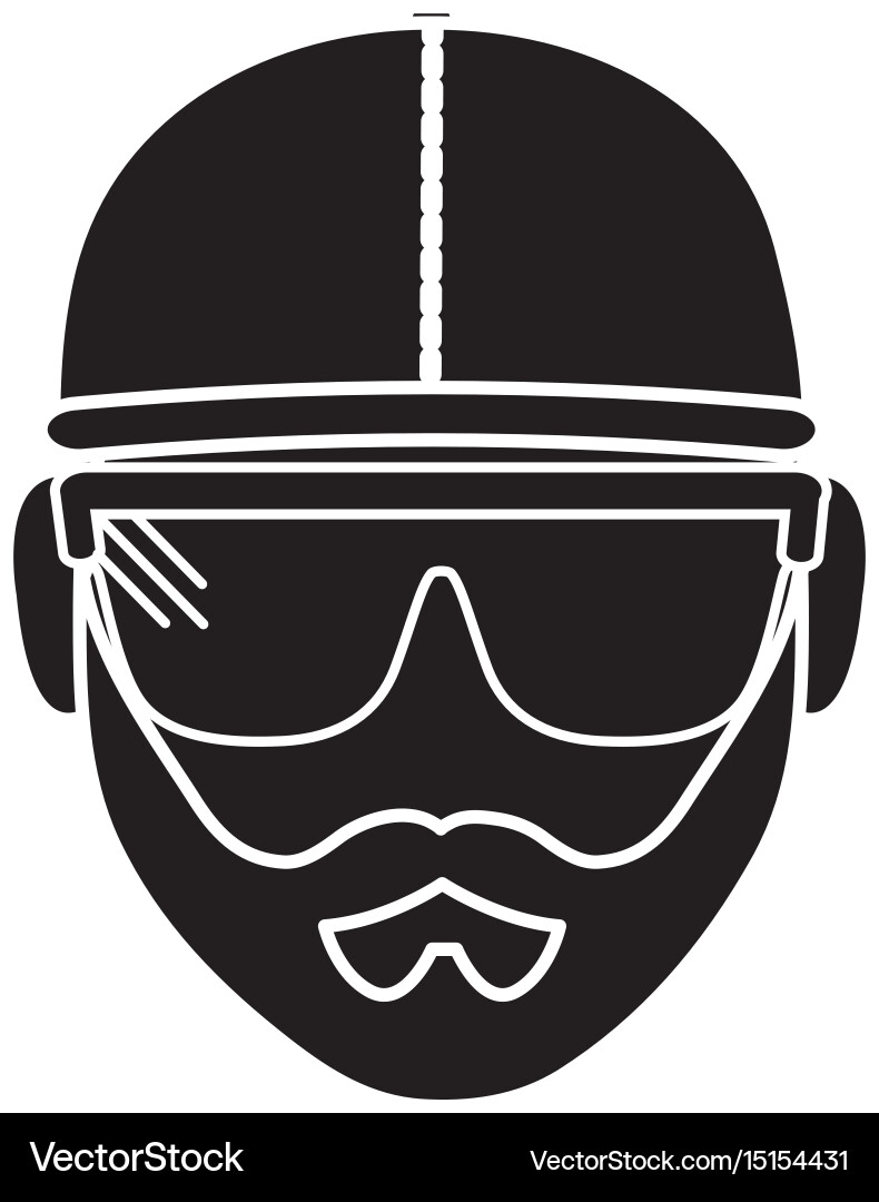 Construction worker icon Royalty Free Vector Image