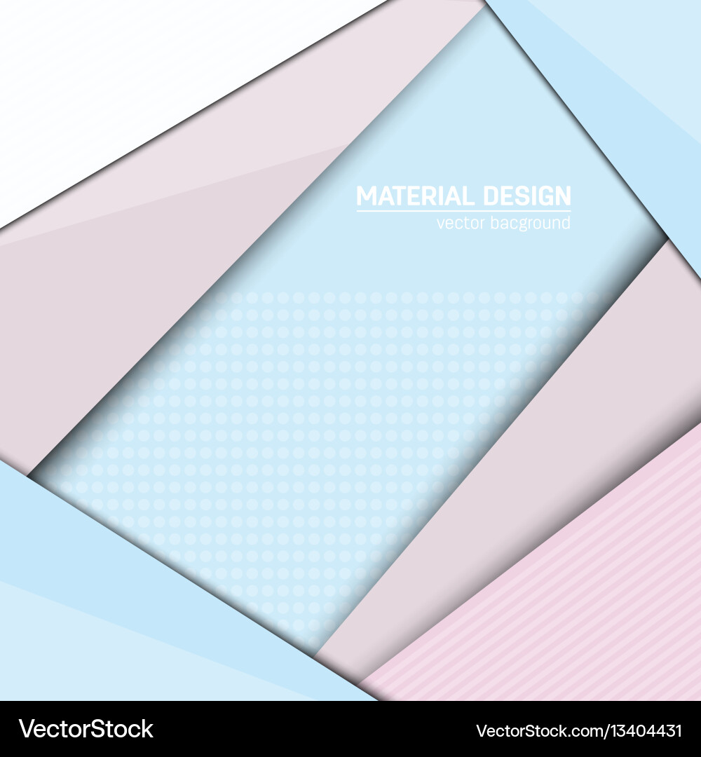 Material design background abstract Material design background abstract vector image