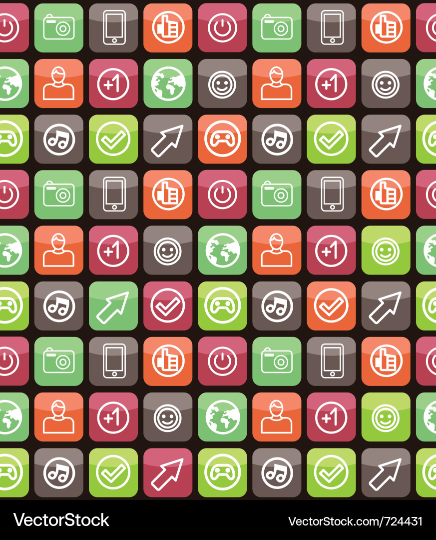 Modern Tech Gradient Pattern vector image