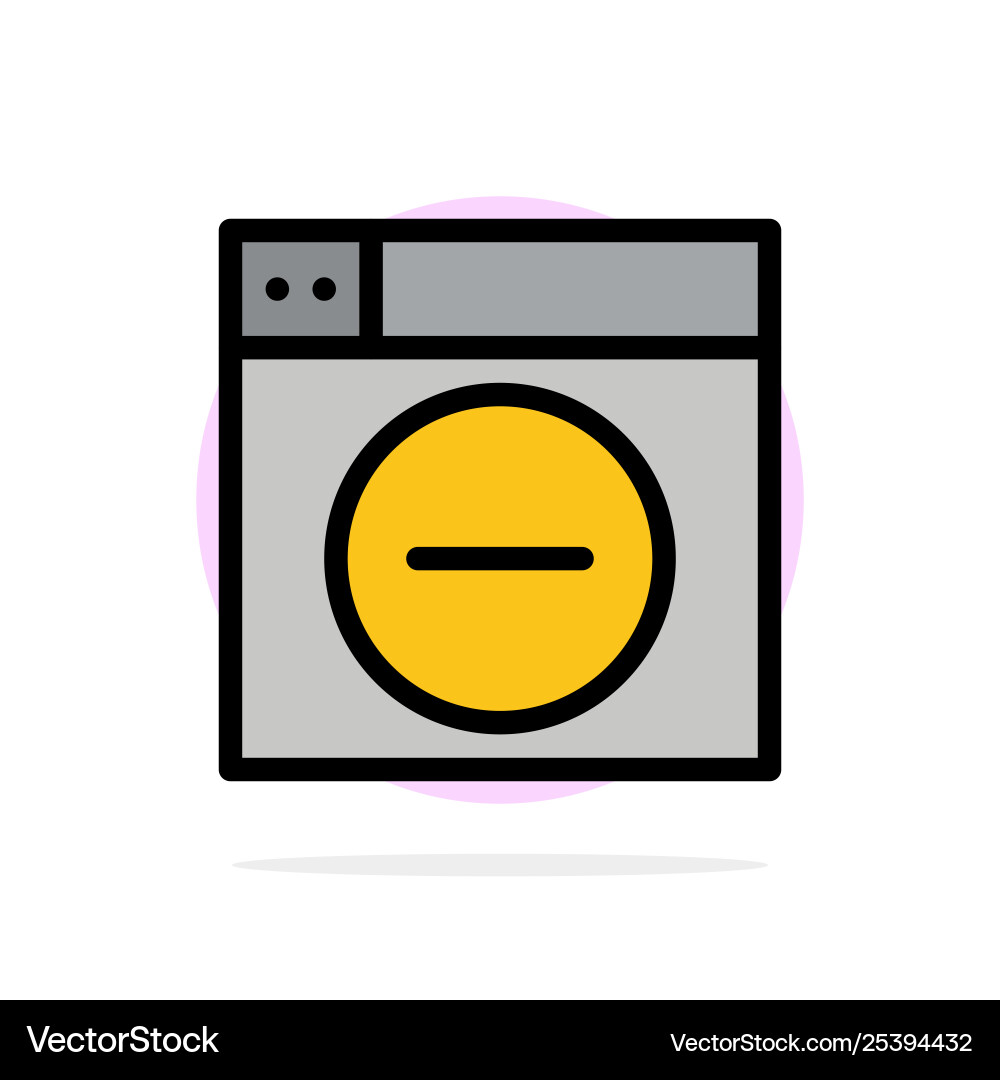 Web design less minimize abstract circle Vector Image