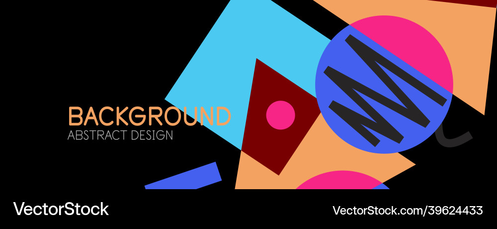 Abstract background blocks lines triangles Abstract background blocks lines triangles vector image