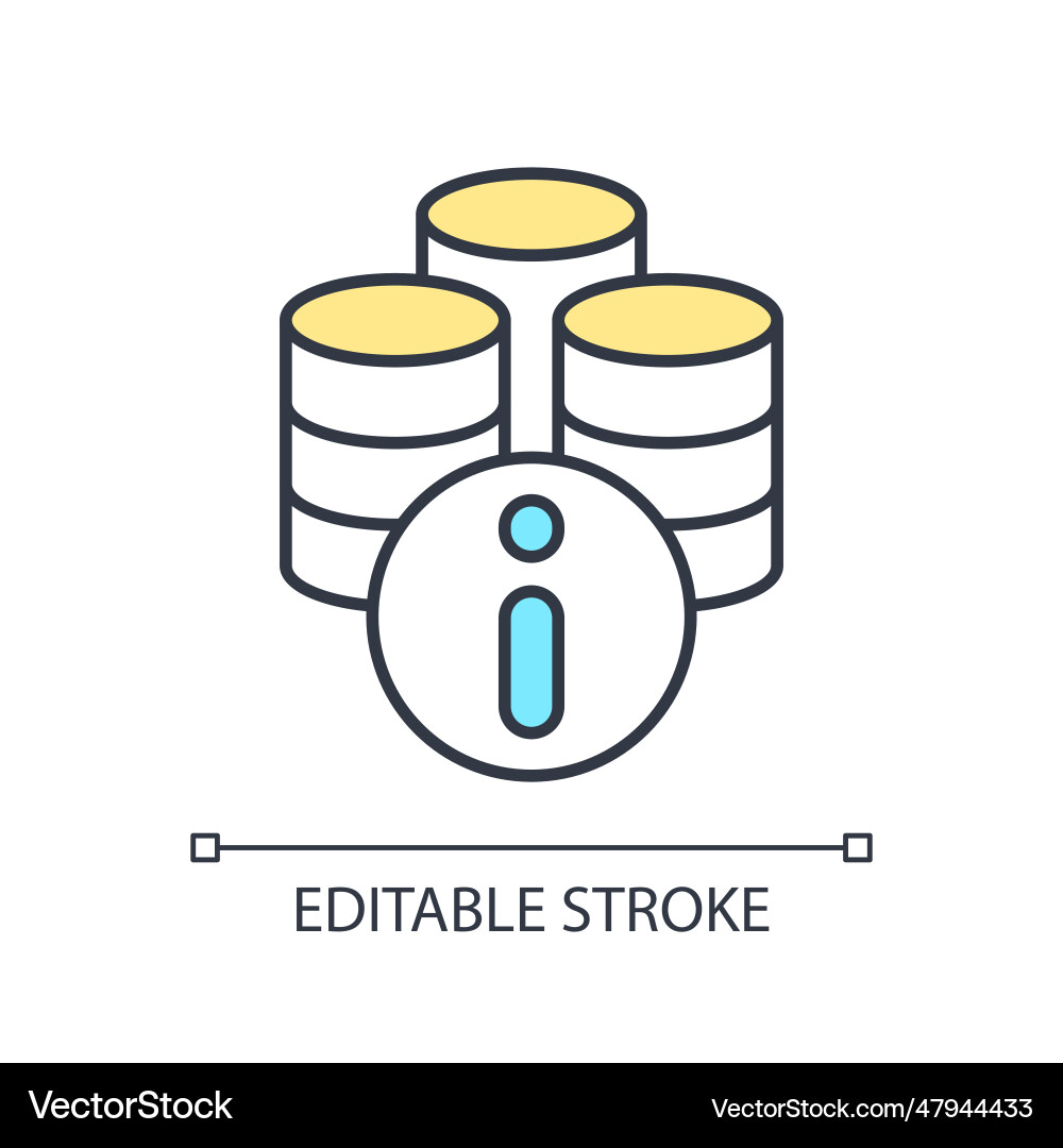 Customizable thin line analytics platform icon Customizable thin line analytics platform icon Vector Image