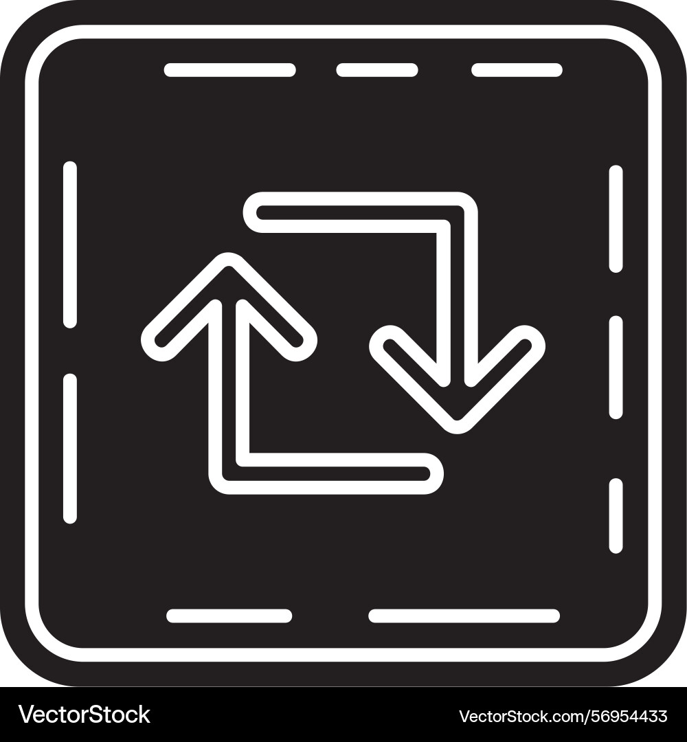 Loop icon design Vector Image