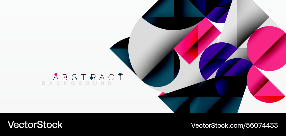 Modern abstract composition with layered circles Modern abstract composition with layered circles vector image