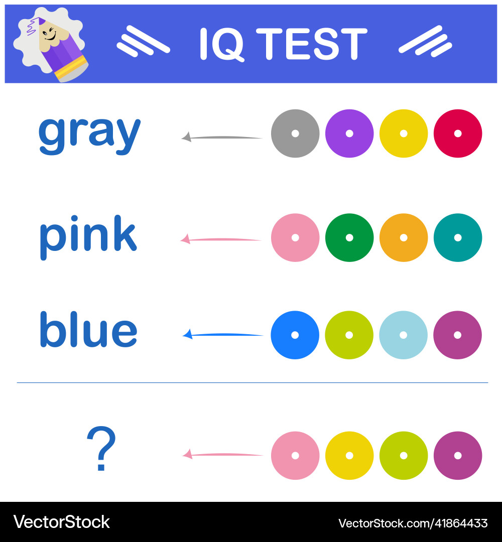 What word should be instead of a question mark vector image