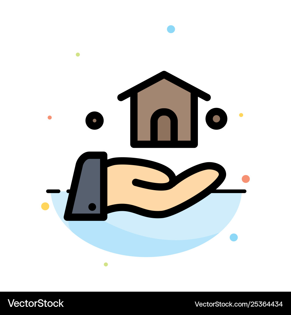 Building build construction abstract flat color Building build construction abstract flat color vector image
