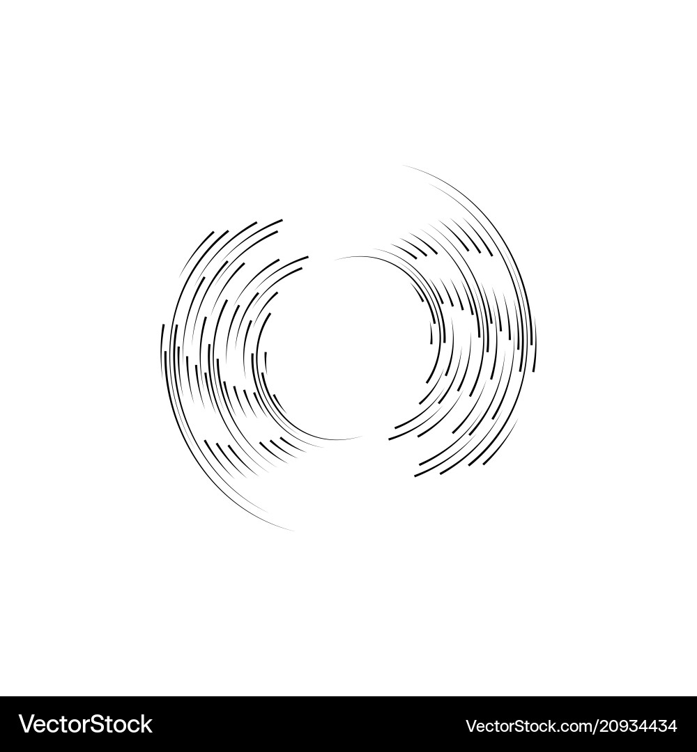 Dynamic Speed Lines - Motion Effect vector image