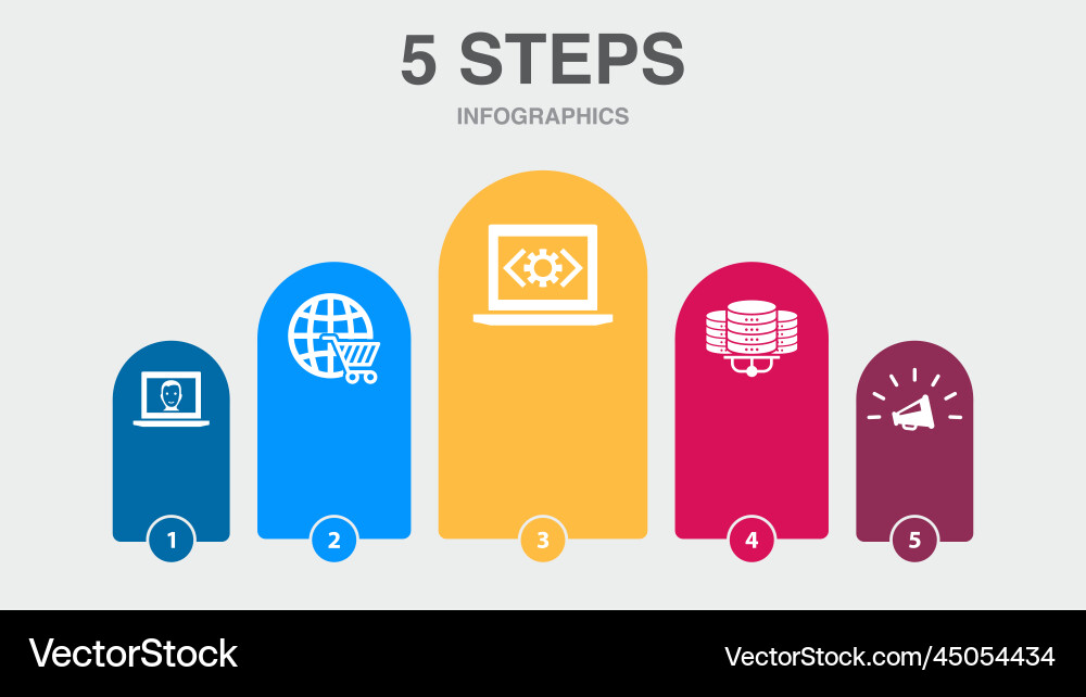 E-business e-commerce web development data vector image