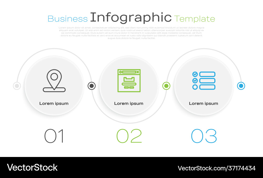 Set line location browser window and task list Set line location browser window and task list Vector Image