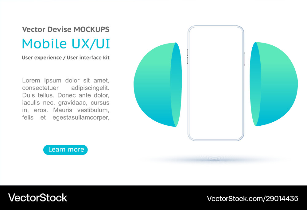 A conceptual mobile phone for user interface A conceptual mobile phone for user interface vector image