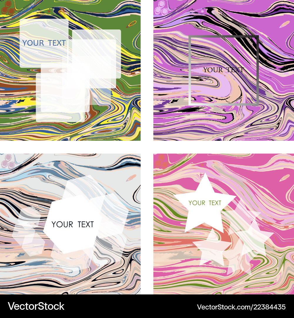 Bright color abstract pattern background vector image