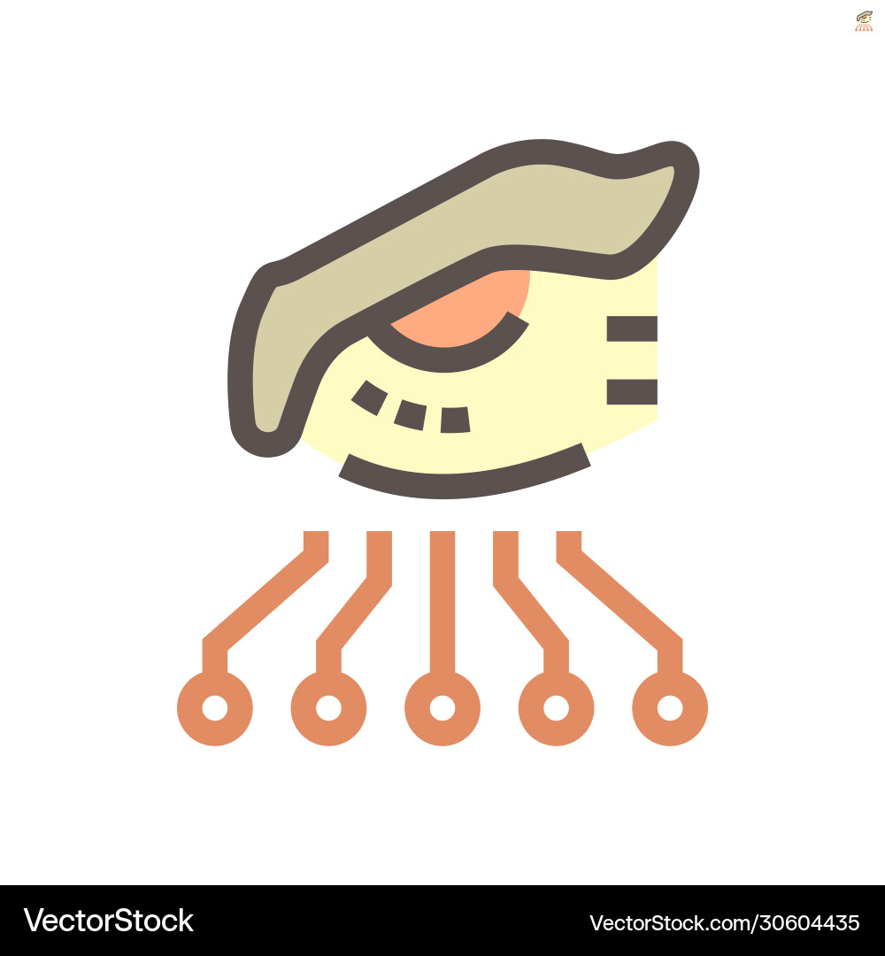 Computer chip processor or microchip technology Computer chip processor or microchip technology vector image