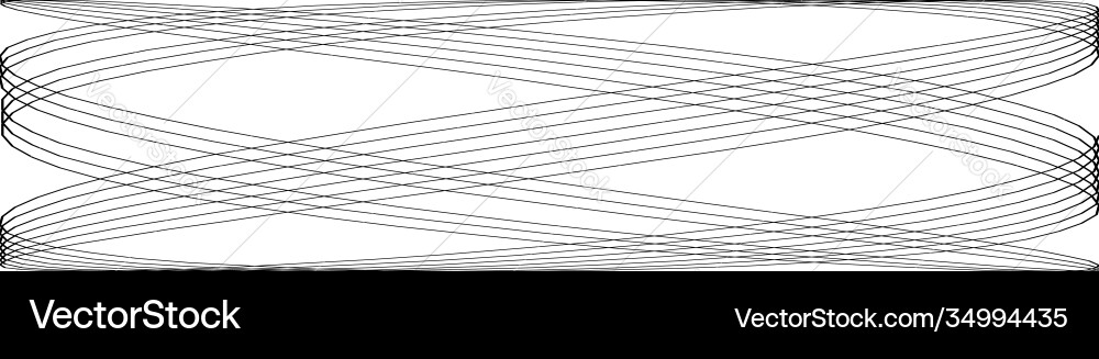Geometric curved intersecting lines abstract grid Geometric curved intersecting lines abstract grid vector image