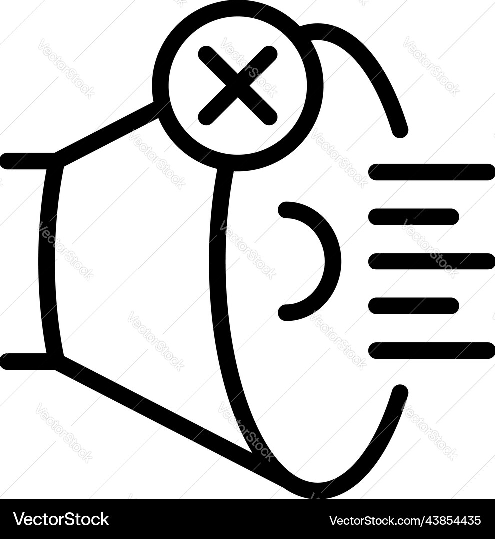 Megaphone learn icon outline child Megaphone learn icon outline child Vector Image