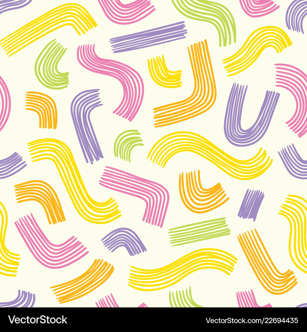 Seamless minimal abstract colorful pattern Seamless minimal abstract colorful pattern vector image