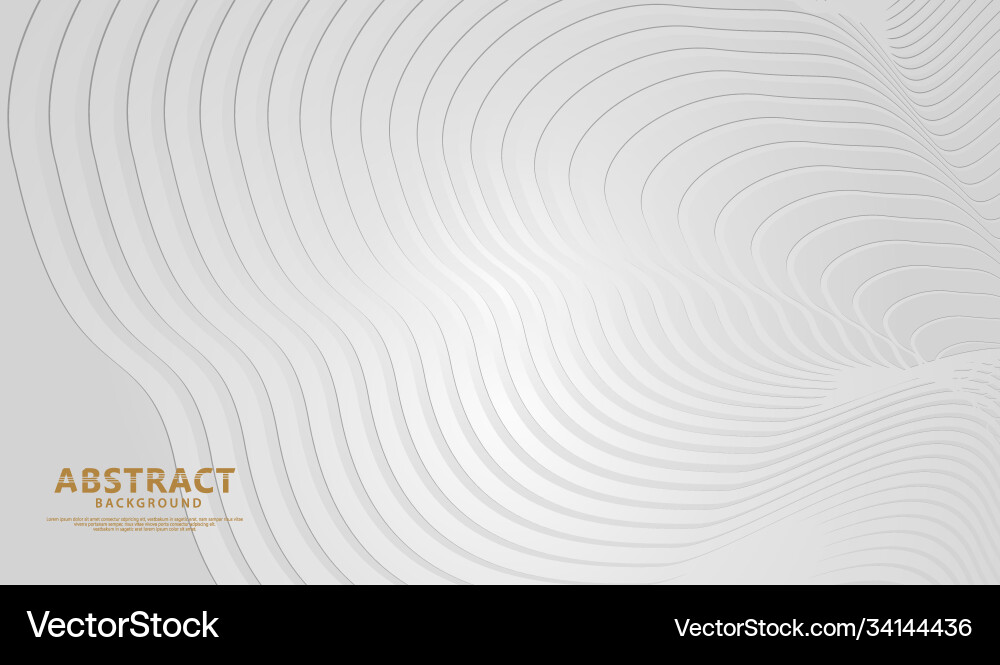 Abstract Flow Lines Background vector image