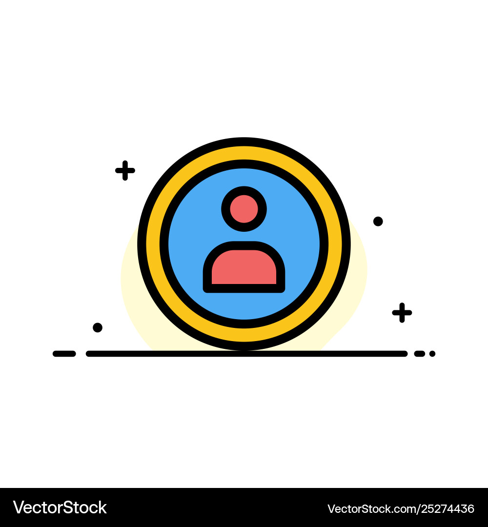 Interface navigation user business flat line Interface navigation user business flat line vector image