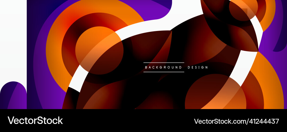 Abstract background with color geometric shapes Abstract background with color geometric shapes vector image