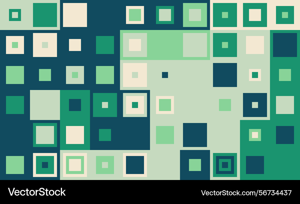 Abstract geometric design featuring an array vector image
