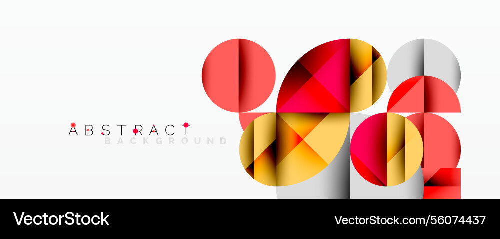 Abstract geometric design with intersecting Abstract geometric design with intersecting vector image