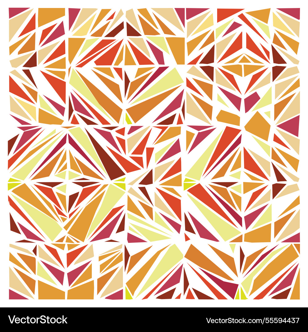 Repeat abstract diamond retro shape print Vector Image