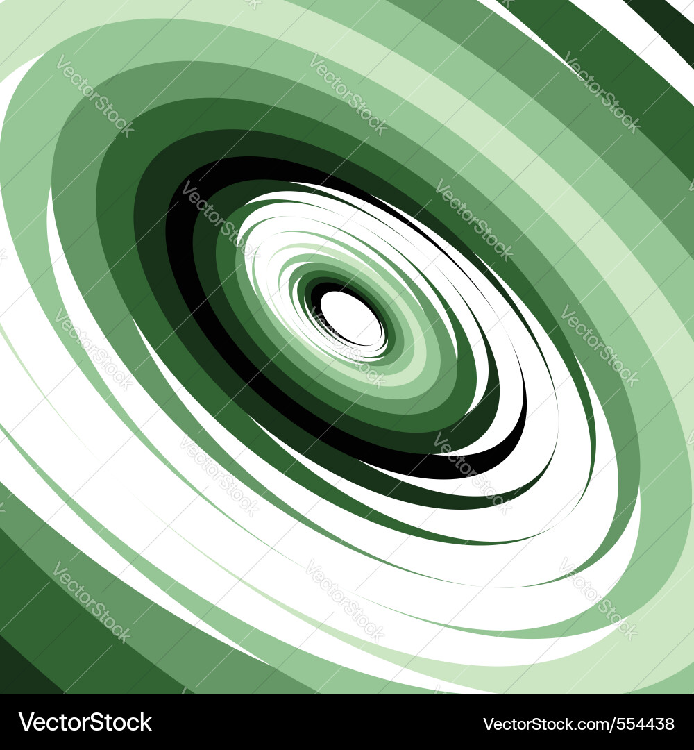 Abstract Whirl Pattern Vector Image