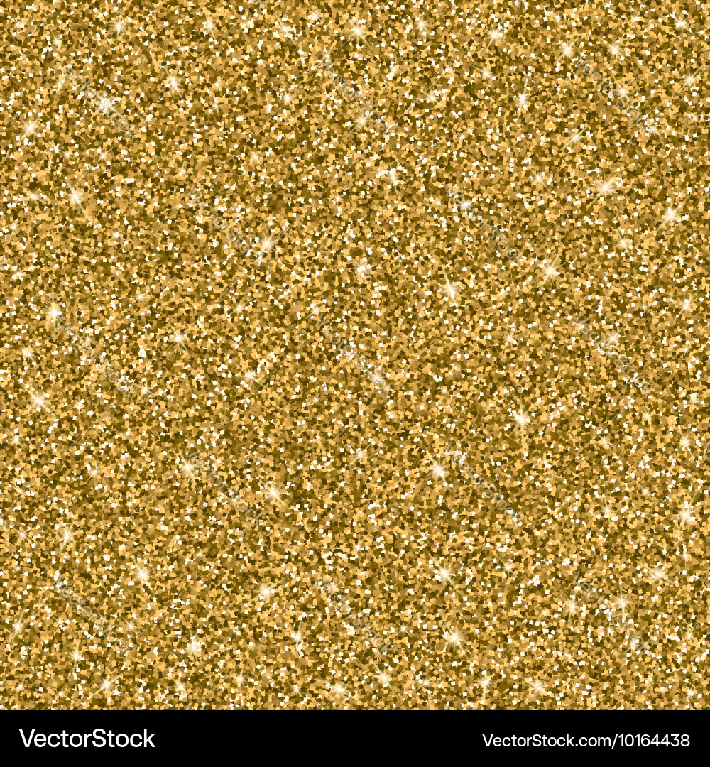 Gold glitter bright Royalty Free Vector Image - VectorStock