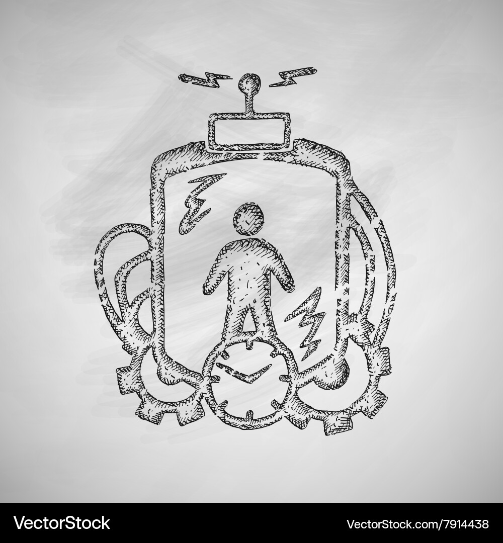 Time machine icon Royalty Free Vector Image - VectorStock