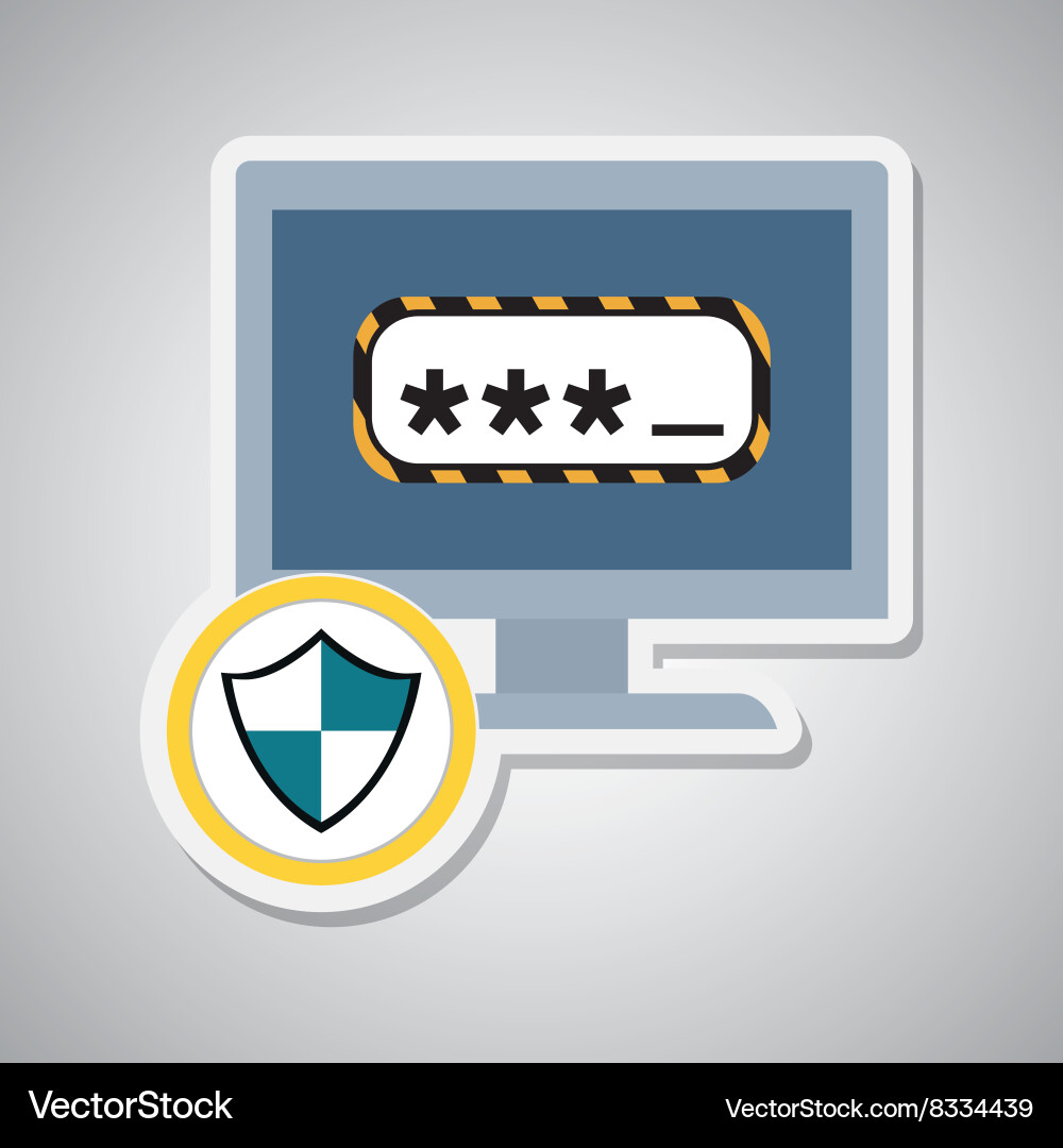 Code icon design vector image