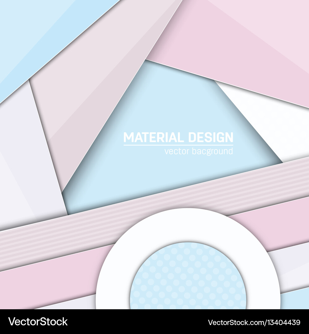 Material design background abstract Material design background abstract Vector Image
