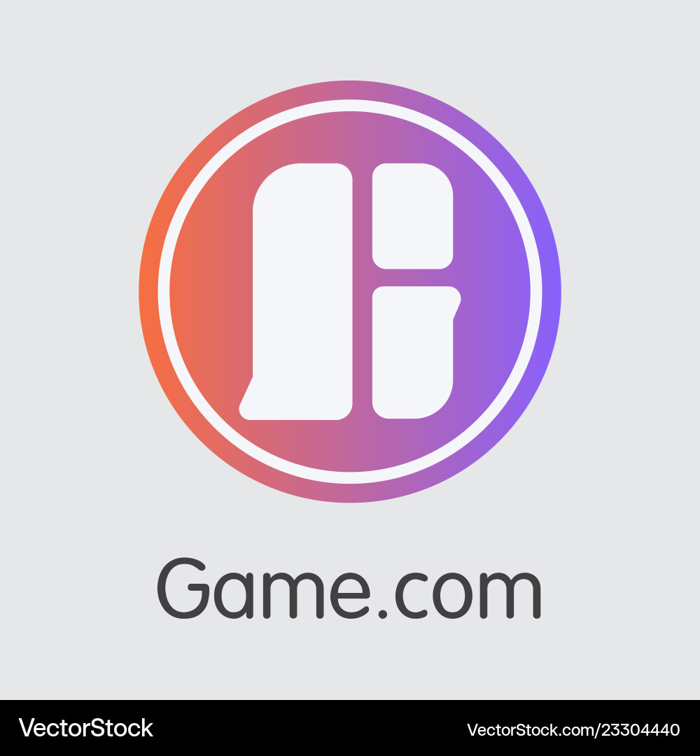 Gtc - gamecom copy the crypto coins Gtc - gamecom copy the crypto coins vector image