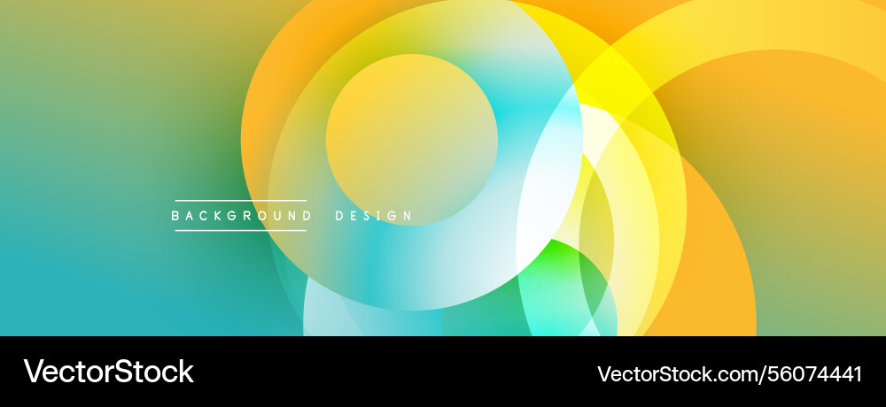 Background design with overlapping circular Background design with overlapping circular vector image