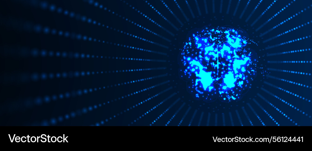 Neural network and data science technology Neural network and data science technology vector image