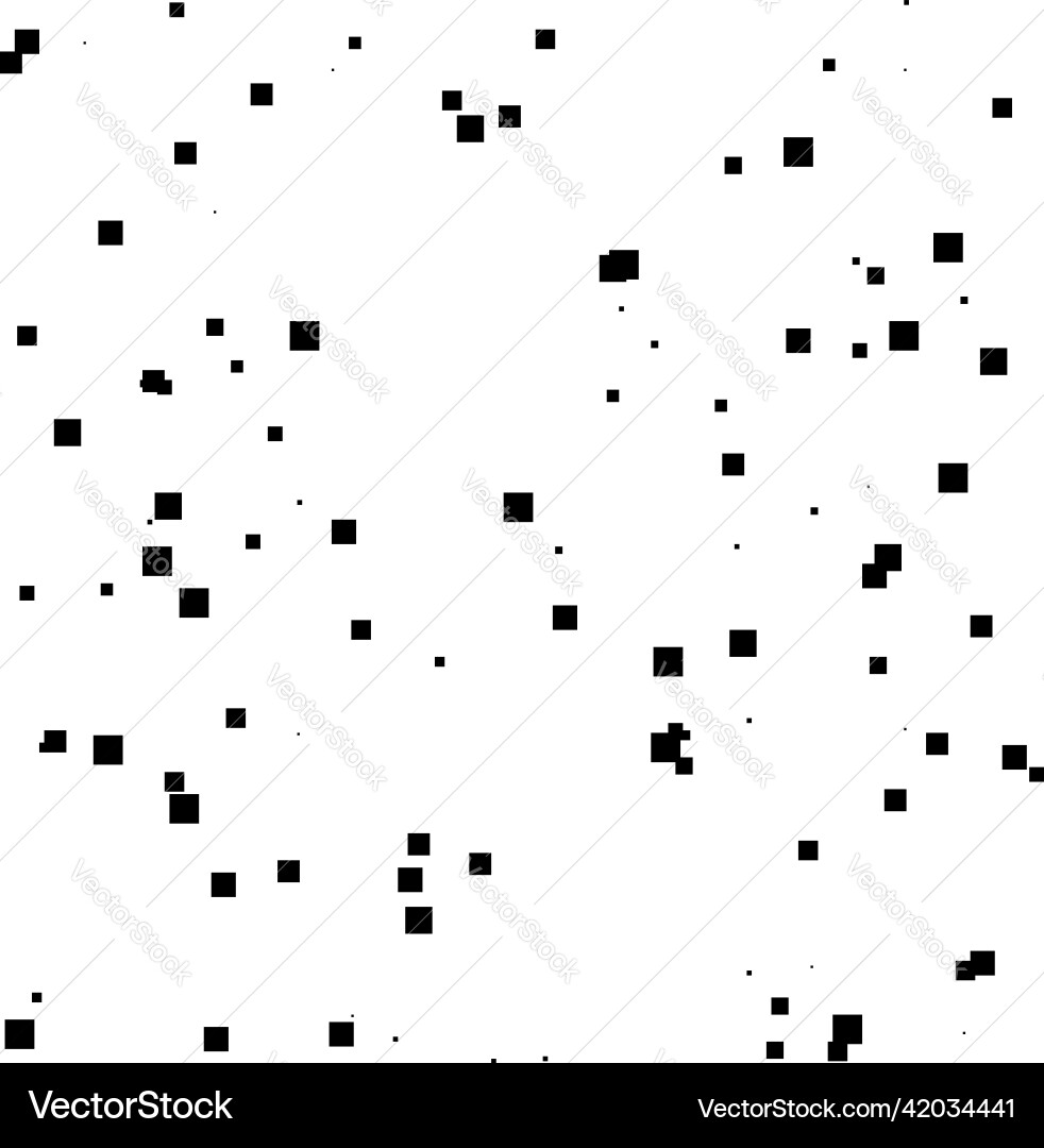 Random gestreute Quadrate Muster Textur Element Random gestreute Quadrate Muster Textur Element vektorbild