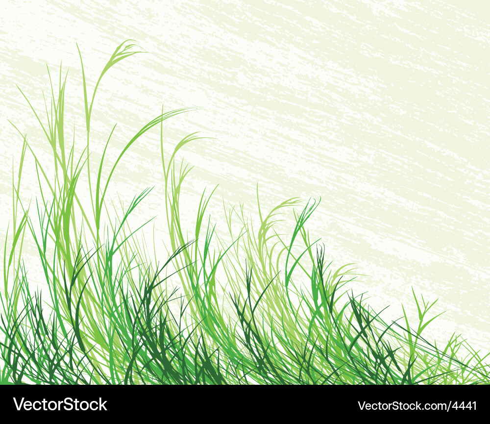 Rolling Meadow Grass Vektorbild