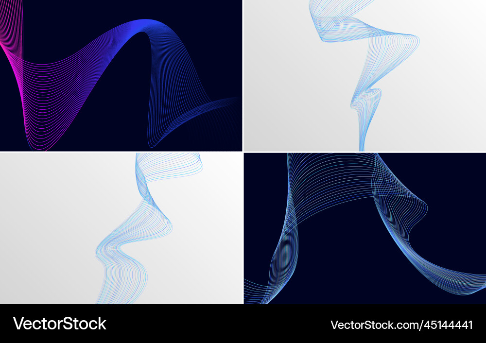 Use these backgrounds to add depth and texture Vector Image