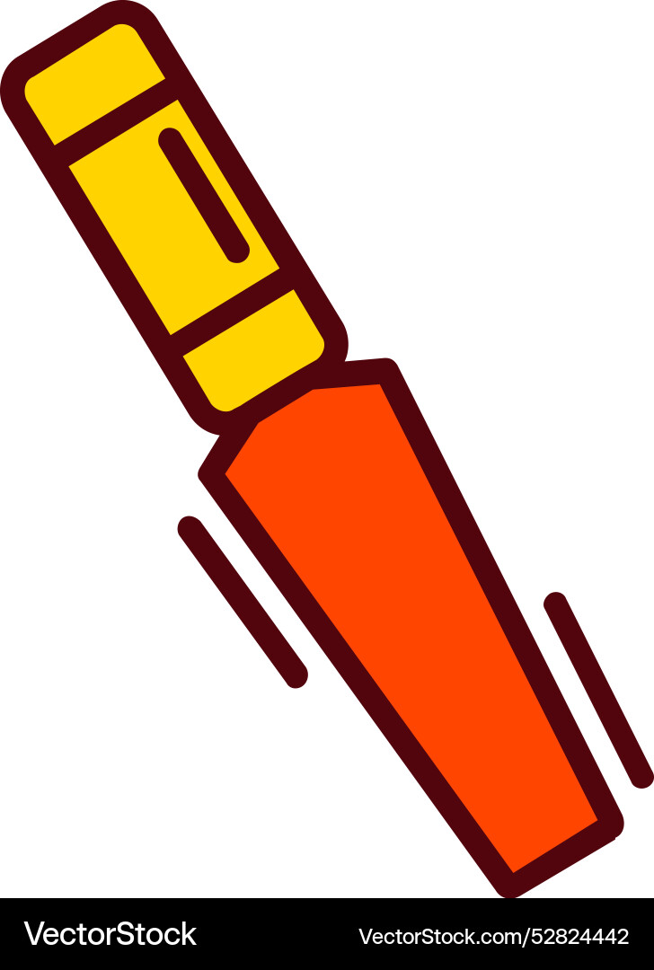 Chisel icon design Vector Image