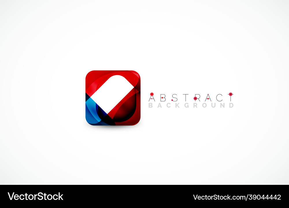 Minimal background abstract square shape Minimal background abstract square shape vector image