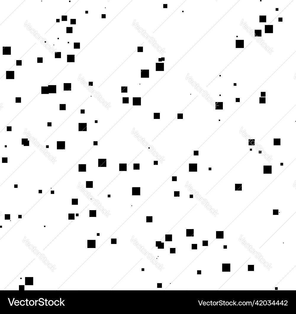 Random gestreute Quadrate Muster Textur Element Random gestreute Quadrate Muster Textur Element vektorbild